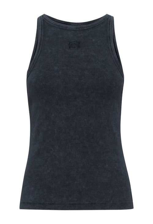 Drew Top grey washed