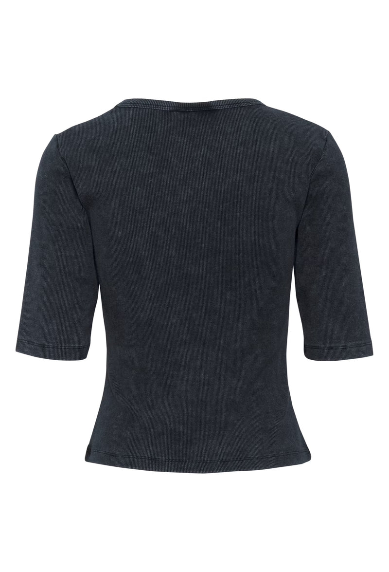 Drew T-Shirt grey washed