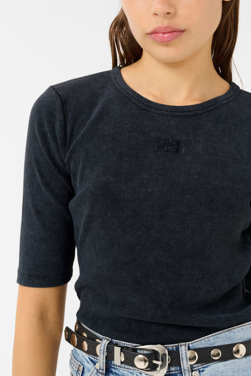 Drew T-Shirt grey washed