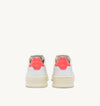 Autry Womens Medalist Sneaker white/coral