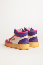 Autry Super Vintage Mid Sneaker white/pink/purple