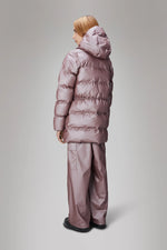 Alta Long Puffer String Jacket muse