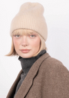 Cashmere Beanie beige