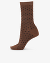 Peppermint Pop Socks chestnut
