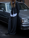 Cooper wide Pants greyscale check