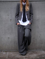Cooper wide Pants greyscale check