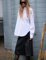 Ray overesized Shirt white/red