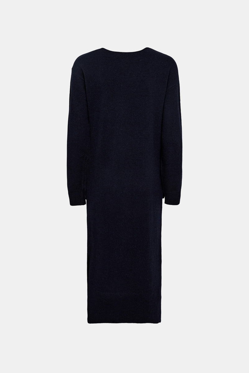 Carmen Wrap Dress midnight blue