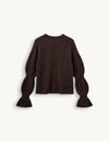Carmen Drape Knit espresso