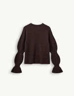 Carmen Drape Knit espresso
