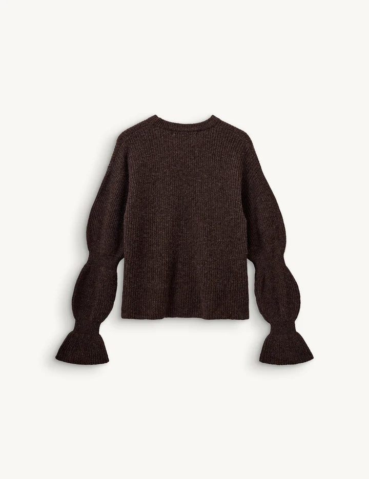 Carmen Drape Knit espresso