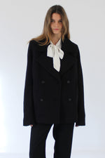 Agnes Pea Coat black