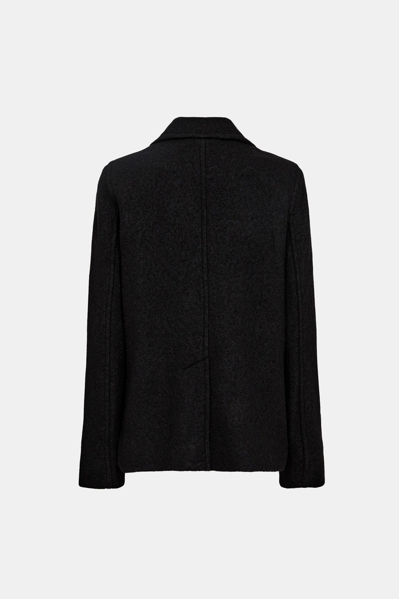 Agnes Pea Coat black