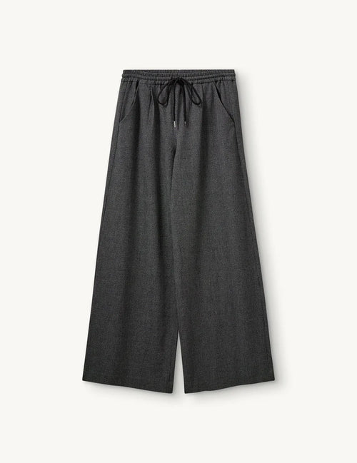 Cooper wide Pants greyscale check