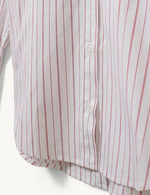 Ray overesized Shirt white/red