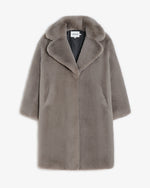 Steffi Long Coat granite