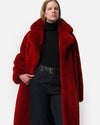 Steffi Long Coat rouge