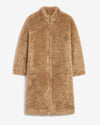Jude Bouclette Coat camel