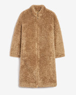 Jude Bouclette Coat camel