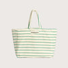 Naram Weekend Bag pure white & grass