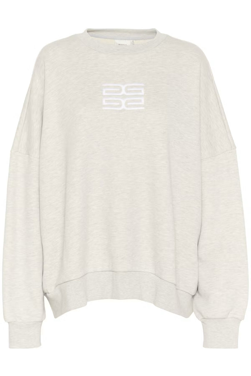 Lulla oversize Sweatshirt light grey