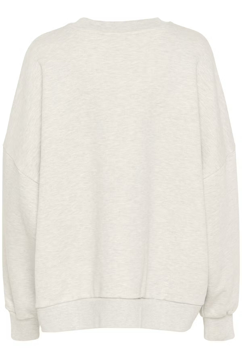 Lulla oversize Sweatshirt light grey