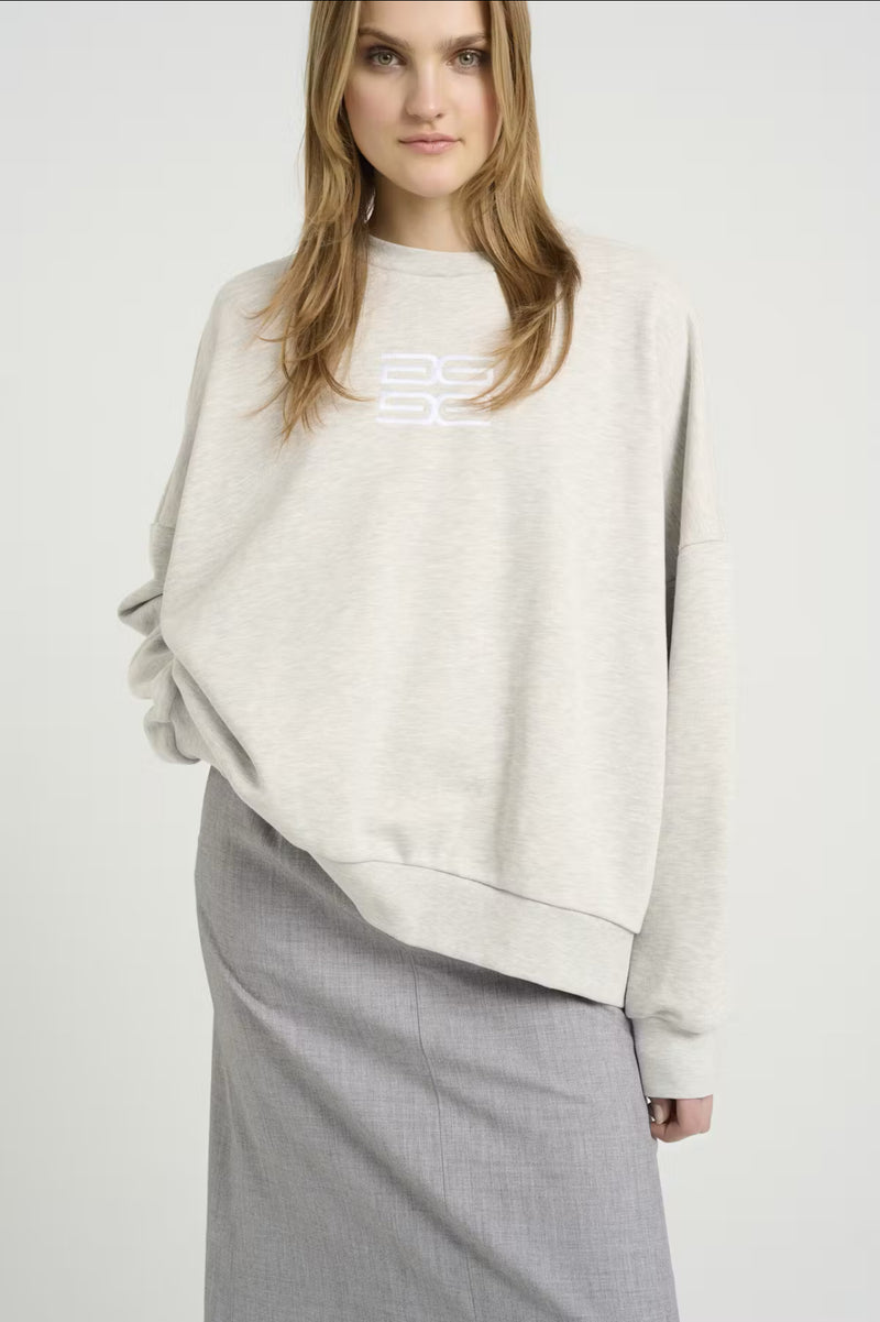 Lulla oversize Sweatshirt light grey