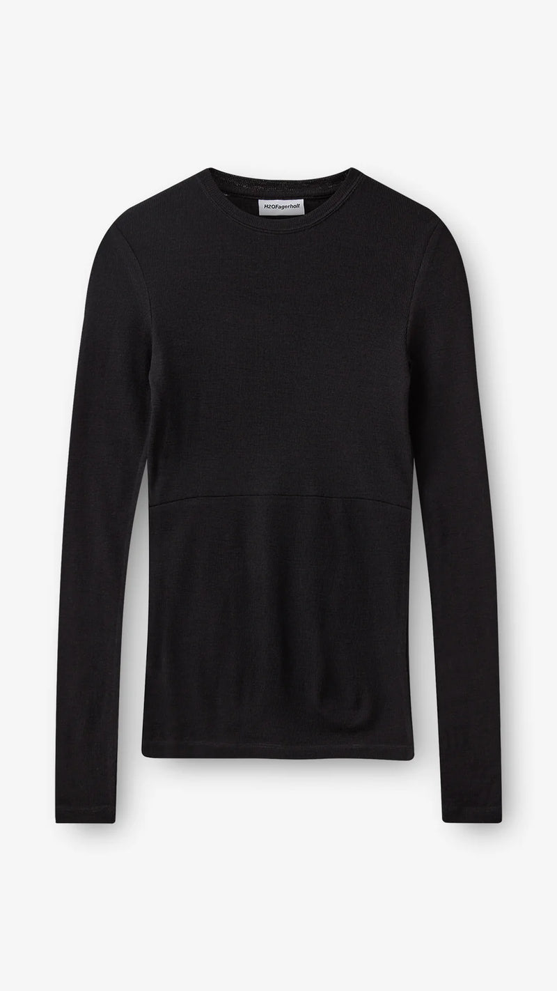 Good Longsleeve black H2OFagerholt NO REGRETS