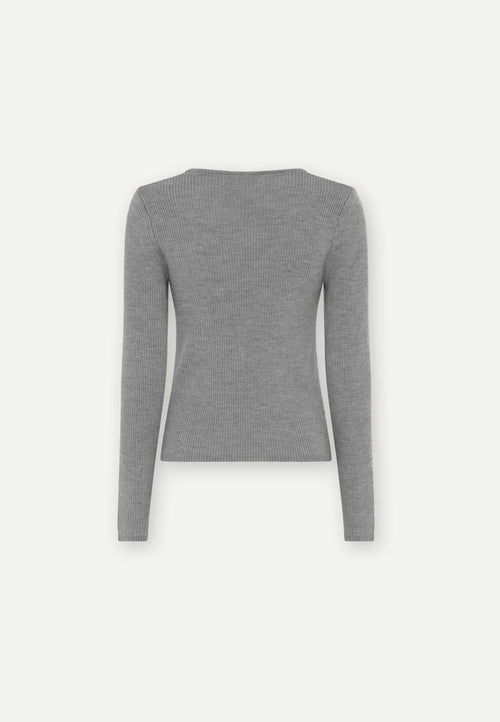Nova Shirt grey melange
