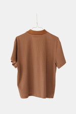 Sacha Polo Shirt brown/cream