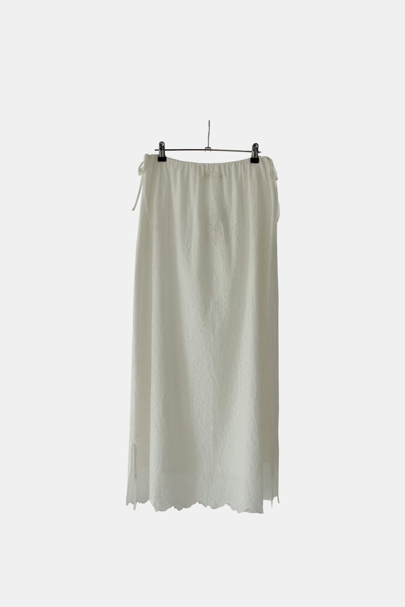 Luna Maxi Skirt cream