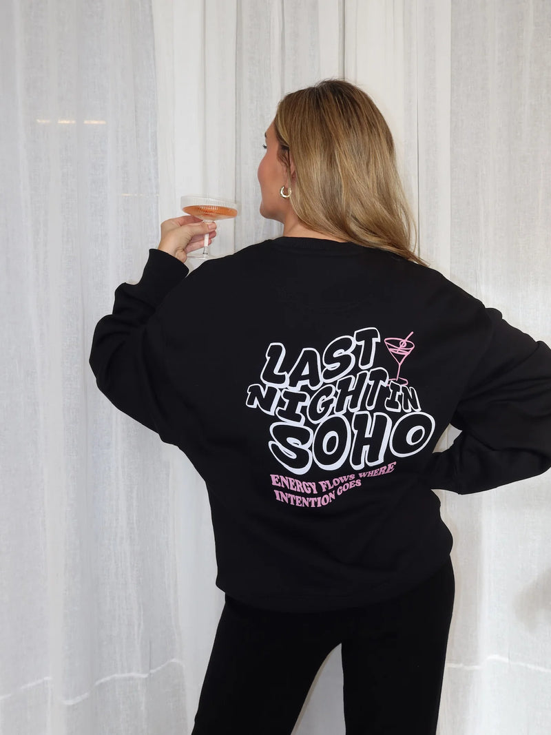 LAST NIGHT IN SOHO Sweater black