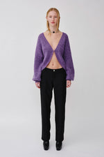 Kinley knit patrician purple