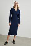 Luciana Dress navy