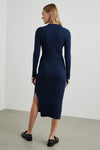 Luciana Dress navy