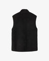 Langli Pile Waistcoat black