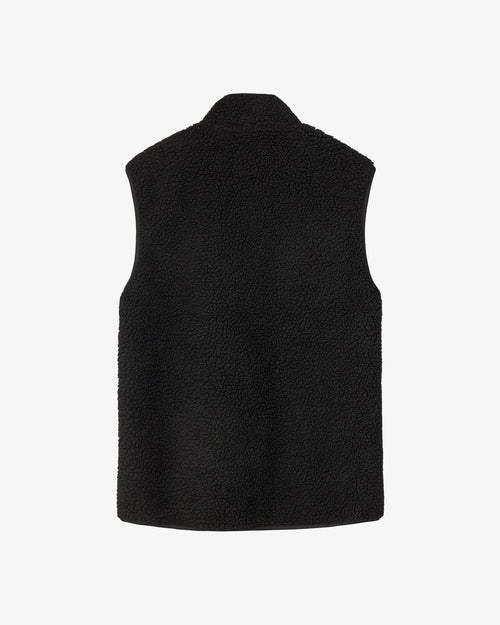 Langli Pile Waistcoat black