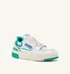 Autry Womens CLC Sneaker white/emerald/rose