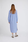 Sunday Shirt Dress blue stripe