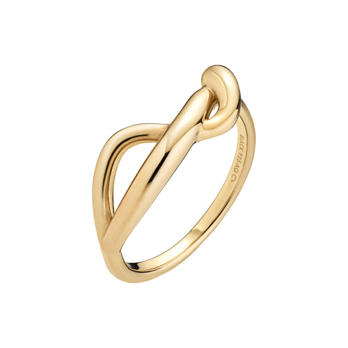 Twisted Deceiver Ring gold
