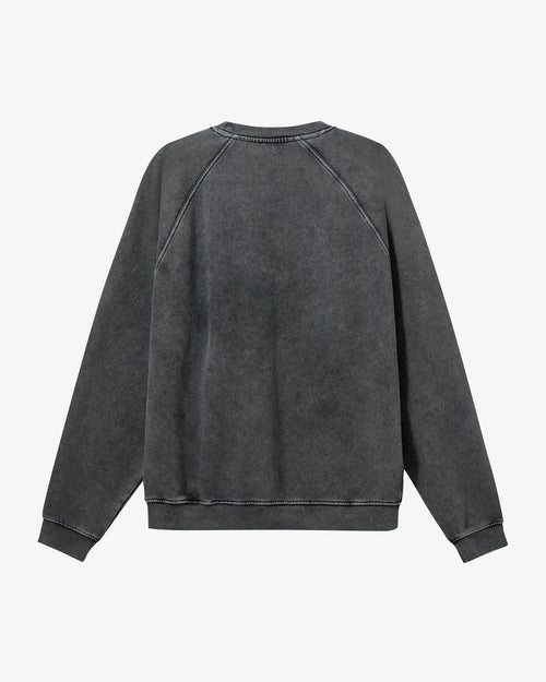 Thule oversize Sweatshirt washed black