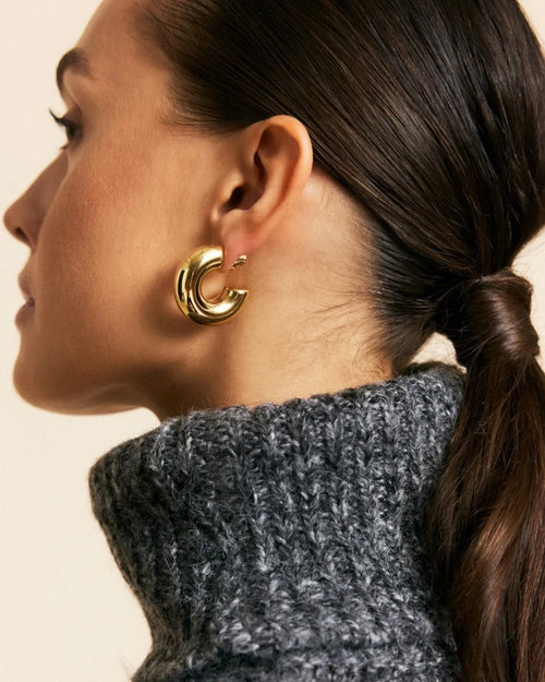Chunky Creoles L gold