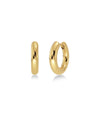 Chunky Hoops L gold