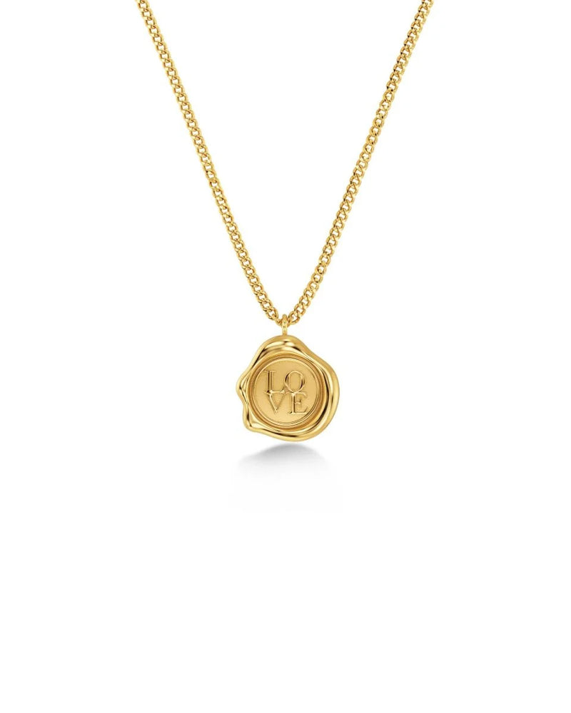 Holly Necklace gold