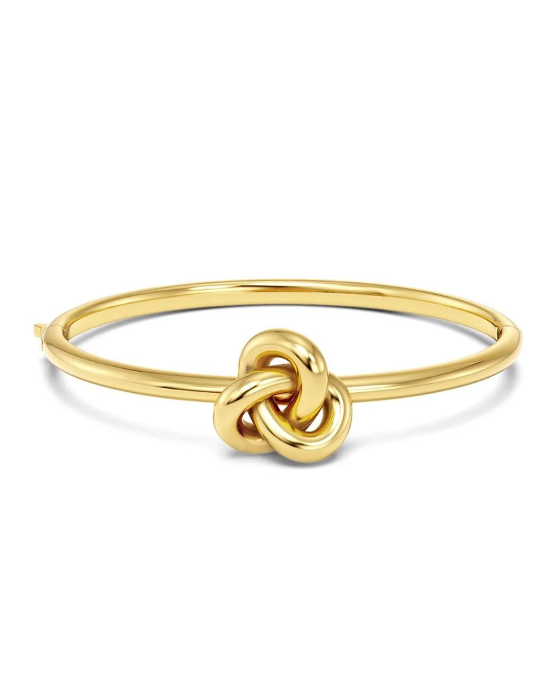 Infinity Knot Bangle gold