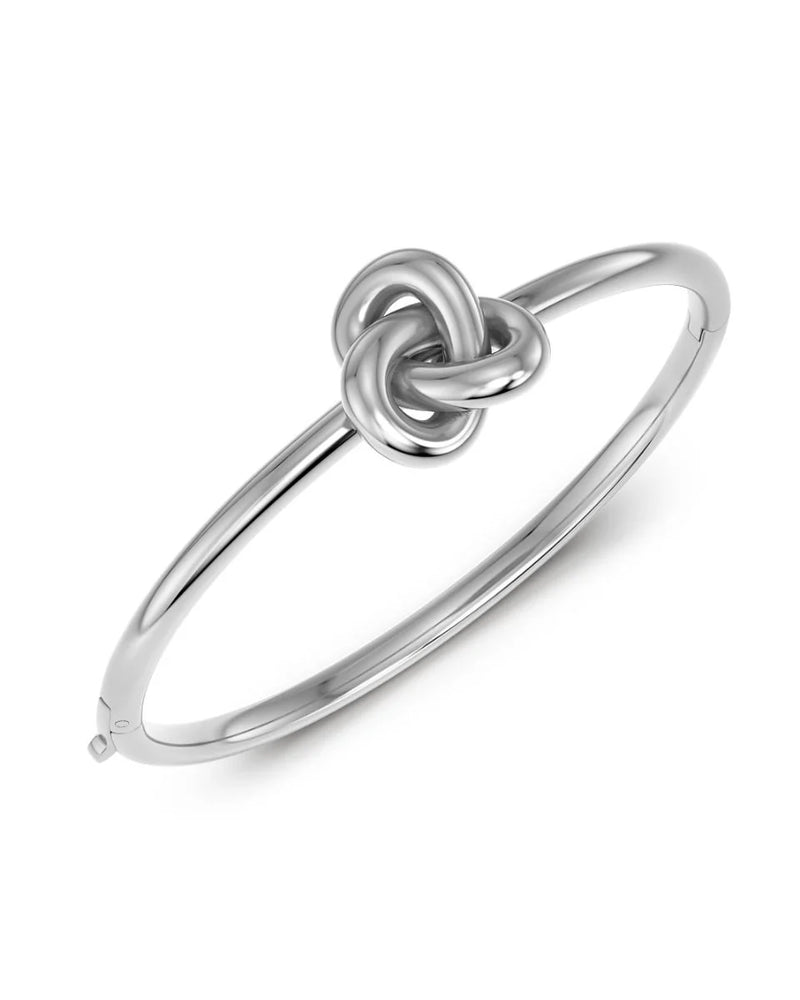 Infinity Knot Bangle steel