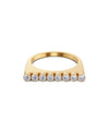 Twiggy Ring CZ gold