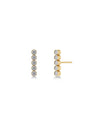 Twiggy Studs CZ gold