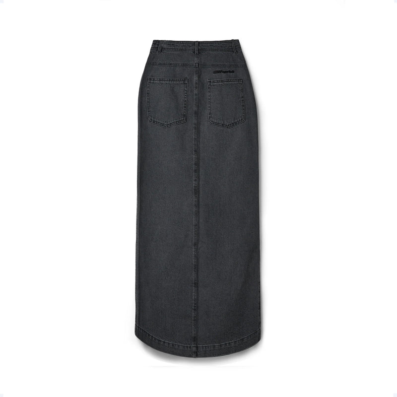 Jeans Skirt washed black
