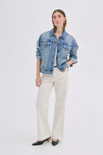 Dango Denim Jacket light blue retro